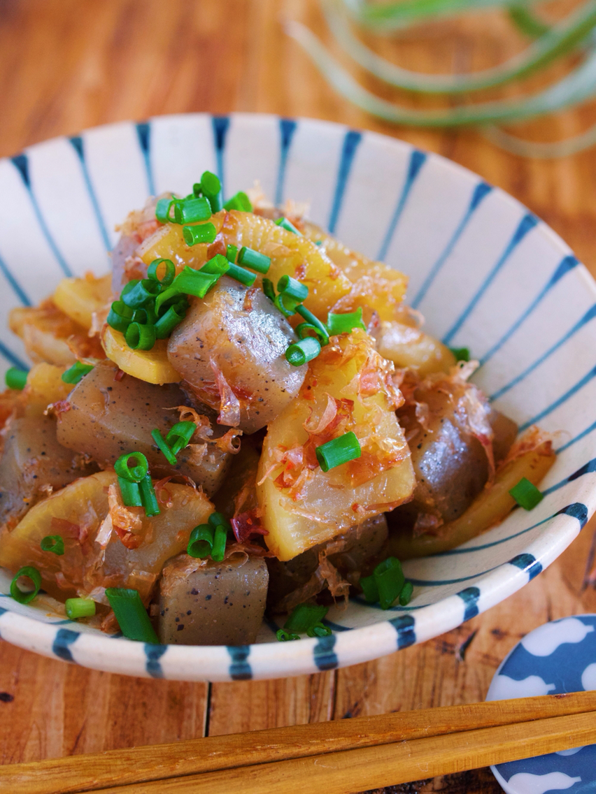 めんつゆでラクラク 味しみ抜群 大根とこんにゃくのおかか煮 作り置き スピードおかず De おうちバル Yuu S Stylish Bar Powered By ライブドアブログ