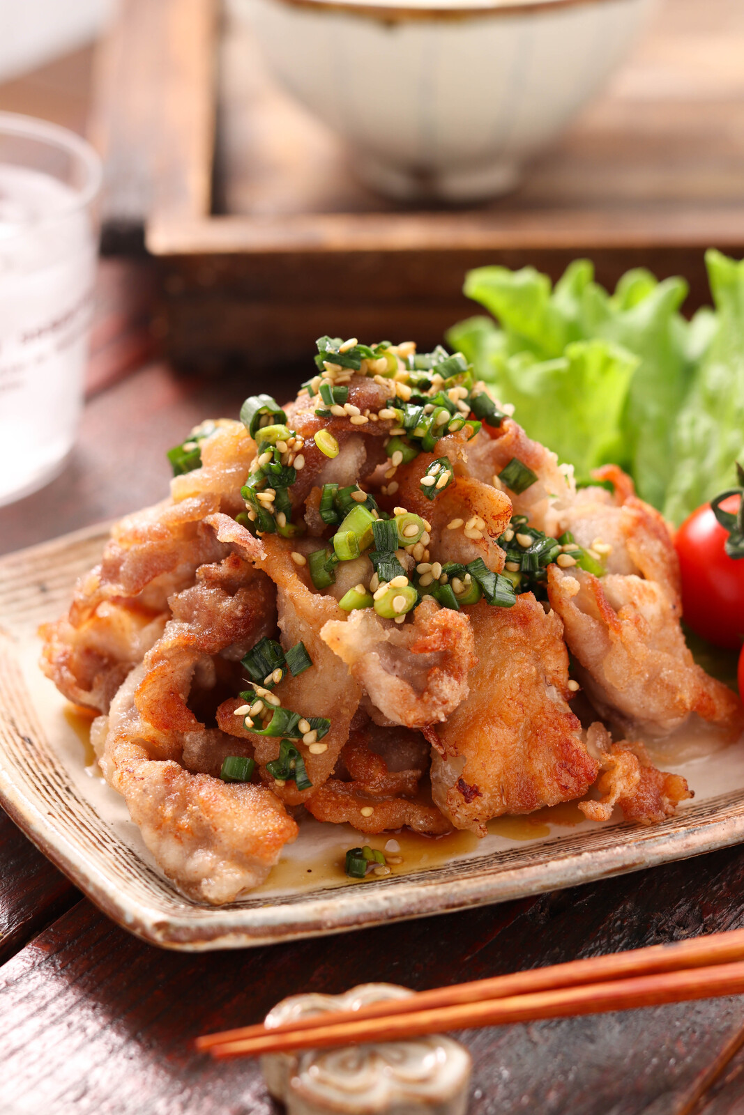 カリカリ豚こまのネギごまソース 簡単 時短 節約 おつまみ 作り置き スピードおかず De おうちバル Yuu S Stylish Bar Powered By ライブドアブログ