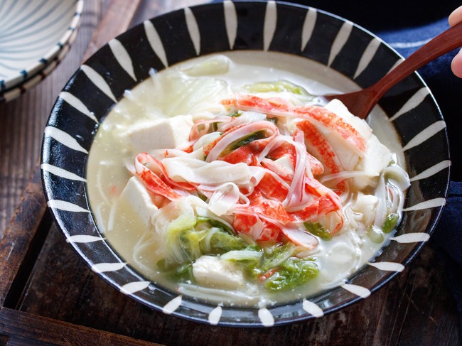 豆腐白菜カニカマ9