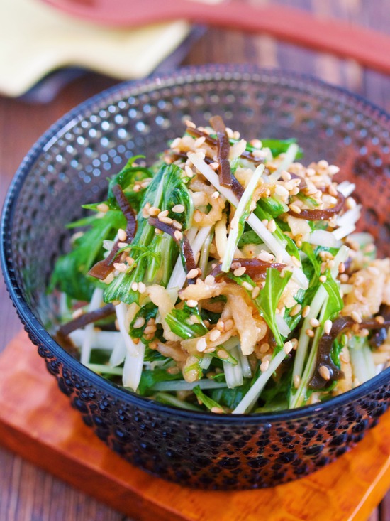 切り干し水菜塩昆布6