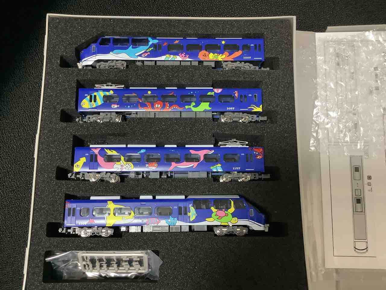 グリーンマックス 50691 名鉄1000系 ブルーライナー 入線 【鉄道模型 N 