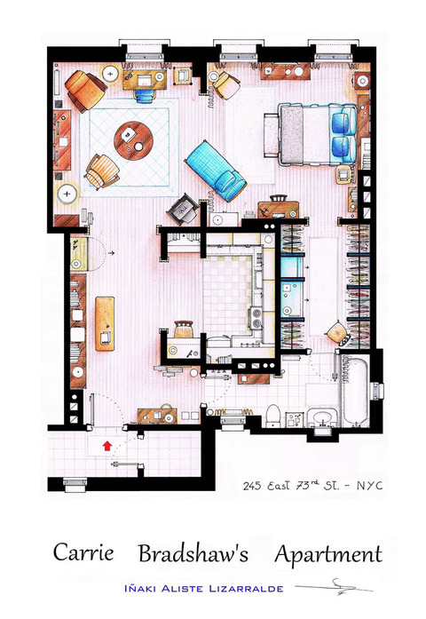 carrie_bradshaw_apartment_floor-plan-from_sex_and_the_city
