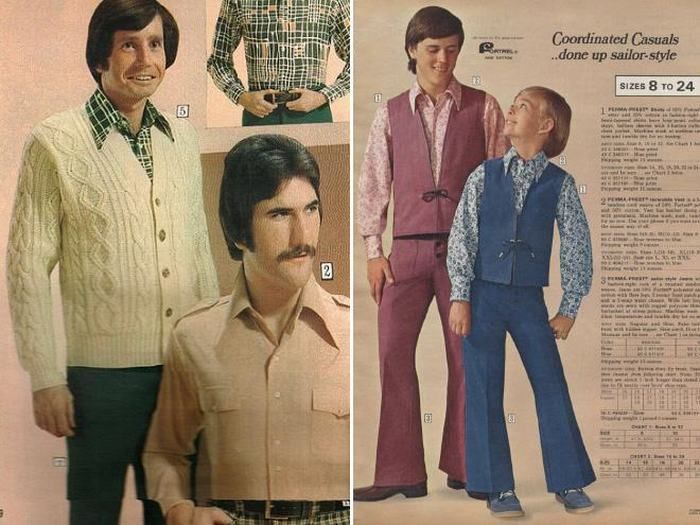 70年代のメンズファッションは 色んな意味で濃かった 18 Photos リトルトリップ