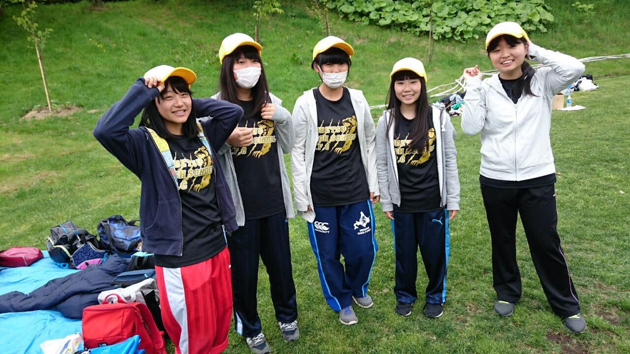 マネージャーの頑張り 湧別高校ラグビー部 マネージャーの頑張り 湧別高校ラグビー部