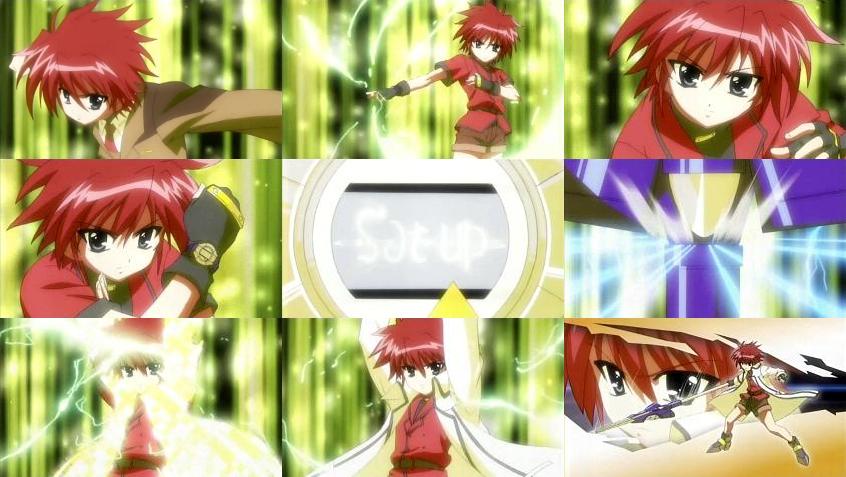 魔法少女リリカルなのはstrikers 第5話 星と雷 白詰草のしおり 魔法少女リリカルなのはstrikers 第5話 星と雷 白詰草のしおり