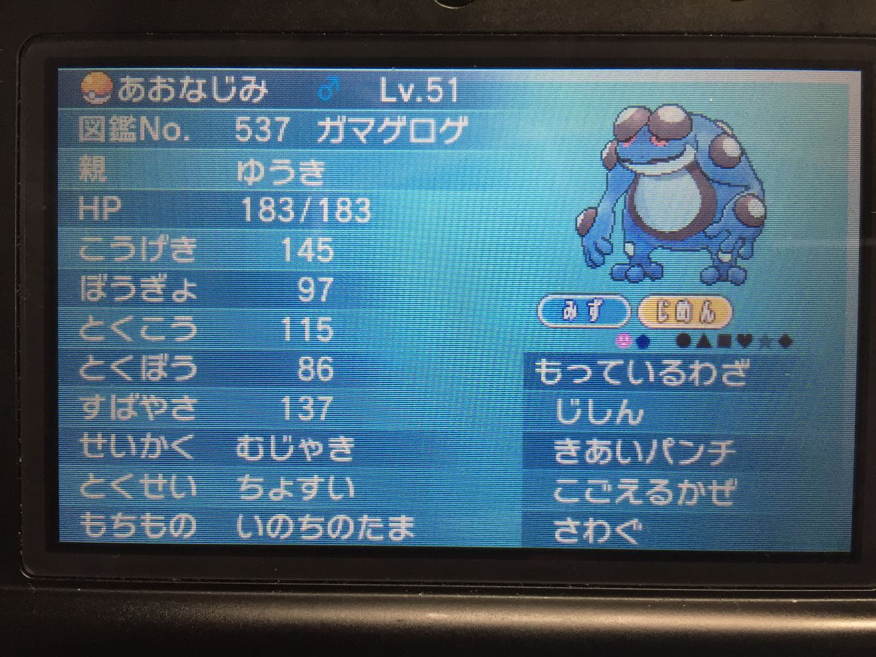 ガマゲロゲ ピックアップ 3 スカラ マイナー育成日記