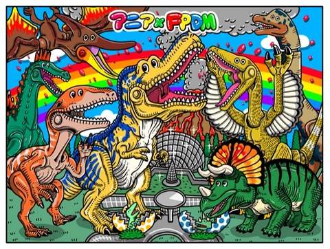 福井恐竜ペイント