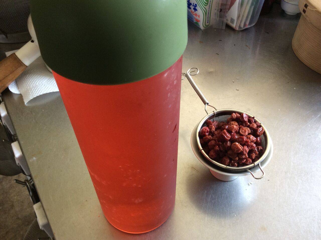 水出し五味子茶を作ってみました Yuu Ra茶房