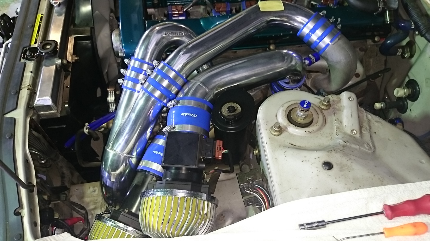 1111-02 金さんのBNR32 帝国からの刺客 NO-10 トラストパイピングKIT