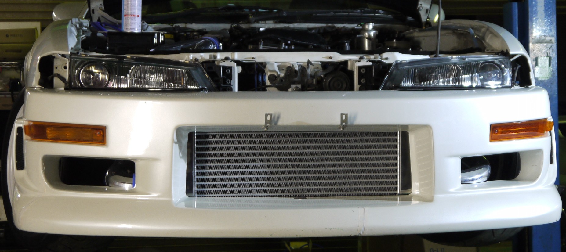 s14 バンパー カット エアロバンパー加工 ・ 用 インタークーラー 