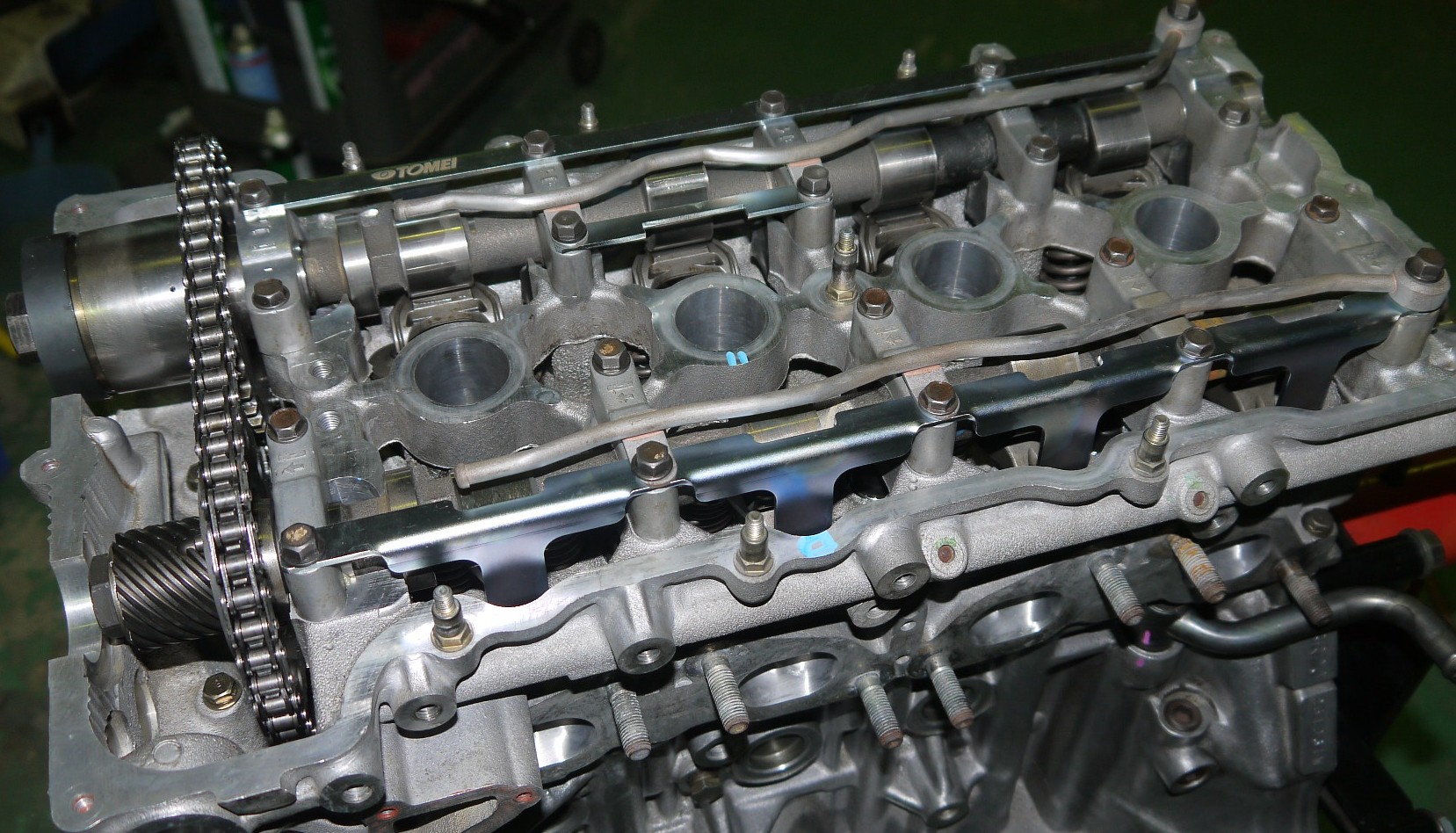 S14Fジュニア シルビア SR20DET シリンダーヘッド カム 
