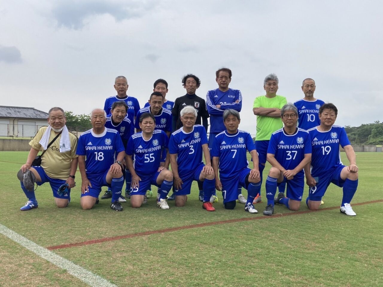 炎天下のおっさんサッカー 岡本日記