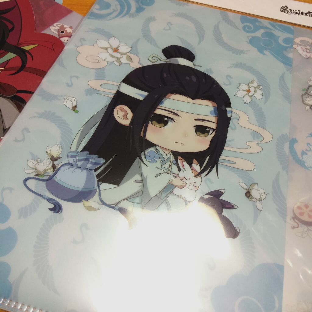 魔道祖師カフェとminisoのコラボグッズが届いたよ マイ ナス