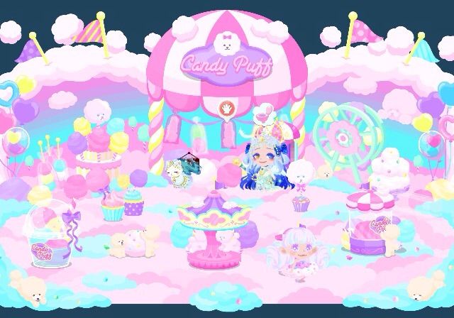 ポケコロ わたぐもキャンディパフ マイ ナス ポケコロ わたぐもキャンディパフ マイ ナス