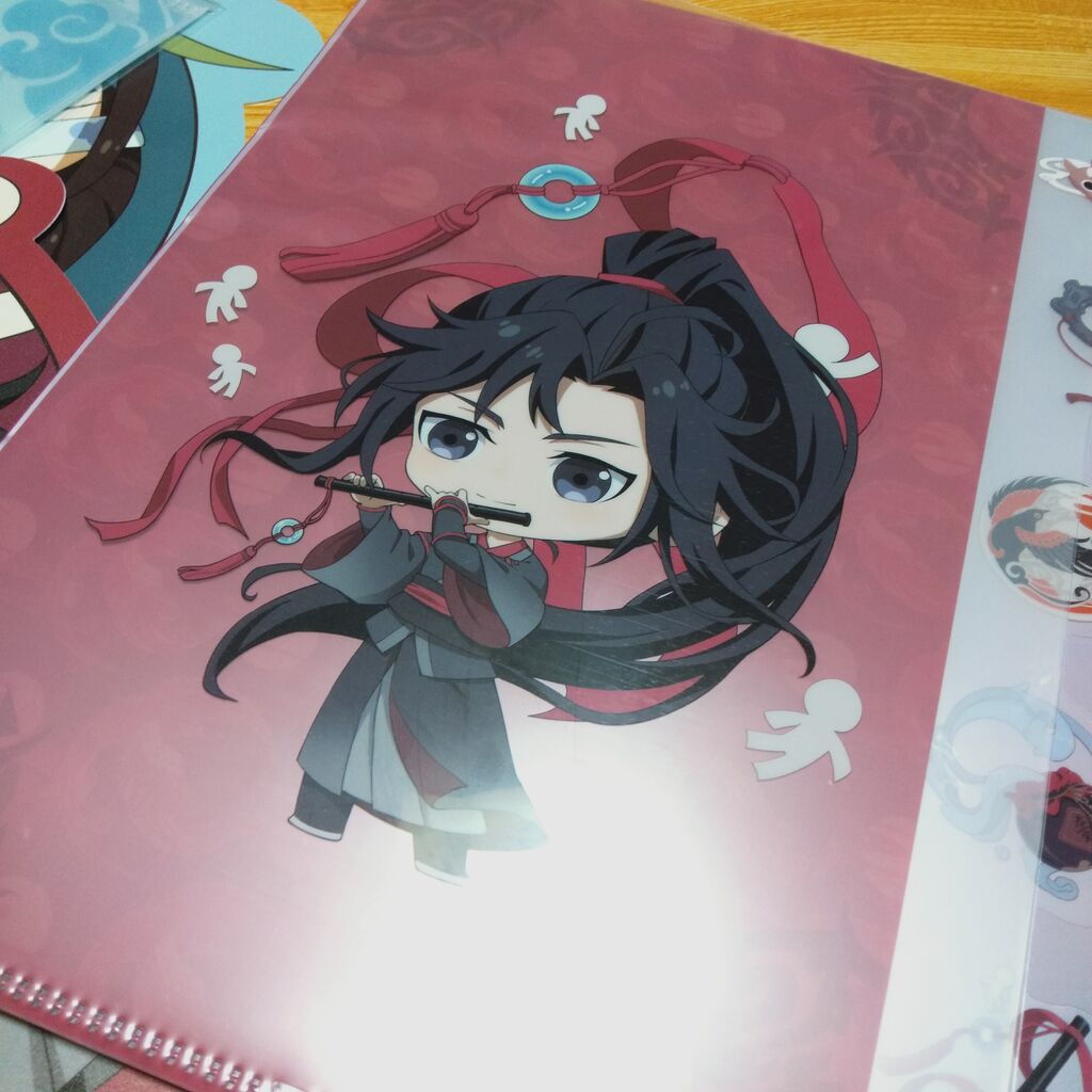 魔道祖師カフェとminisoのコラボグッズが届いたよ マイ ナス