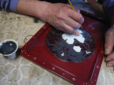 茶棚錆絵(戸)