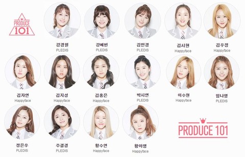 Produce 101 Season 2 Final Ranking - "Produce 101 Season 2" Trainees