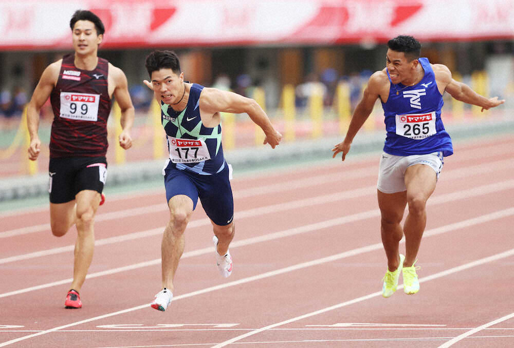 陸上 またもデーデー ブルーノが0m2位 自己新連発秒63 東京五輪は出場不可も未来の新星に期待 スポーツフォン