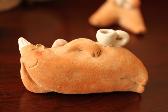 作品 テラコッタ立体 吉川裕子 ステキなpiccolo Studioの日々