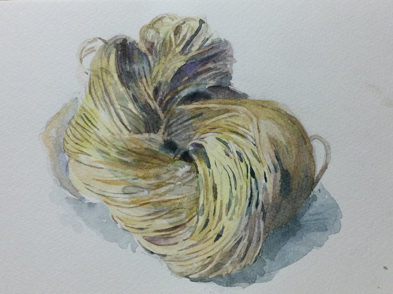 最近描いた絵 ゆず色の風