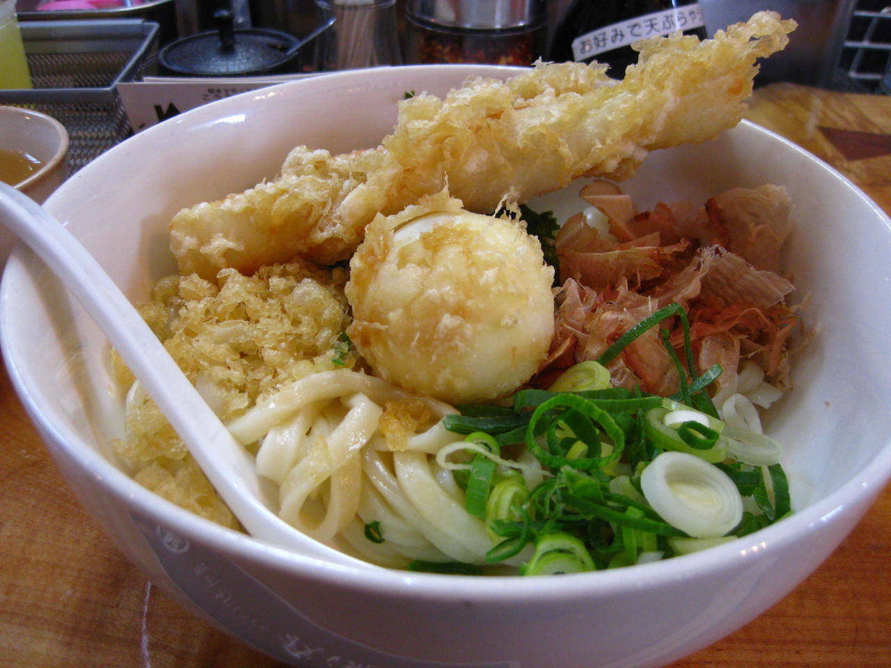 手打ちうどん 我流 夕暮時の月