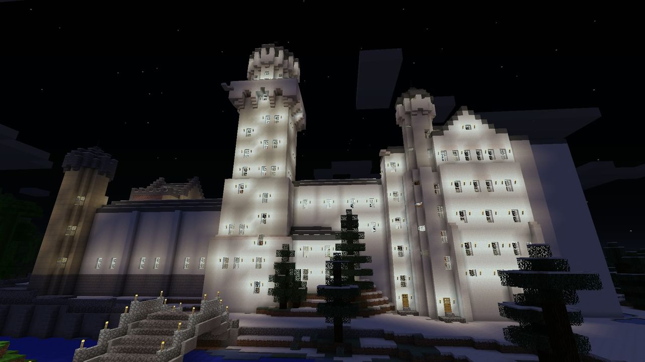 マイクラでノイシュヴァンシュタイン城 16騎士の館 Timecrenelle マイクラでノイシュヴァンシュタイン城 16騎士の館 Timecrenelle
