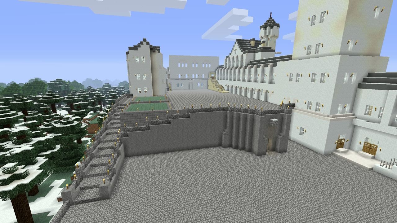 マイクラでノイシュヴァンシュタイン城 22 Timecrenelle マイクラでノイシュヴァンシュタイン城 22 Timecrenelle