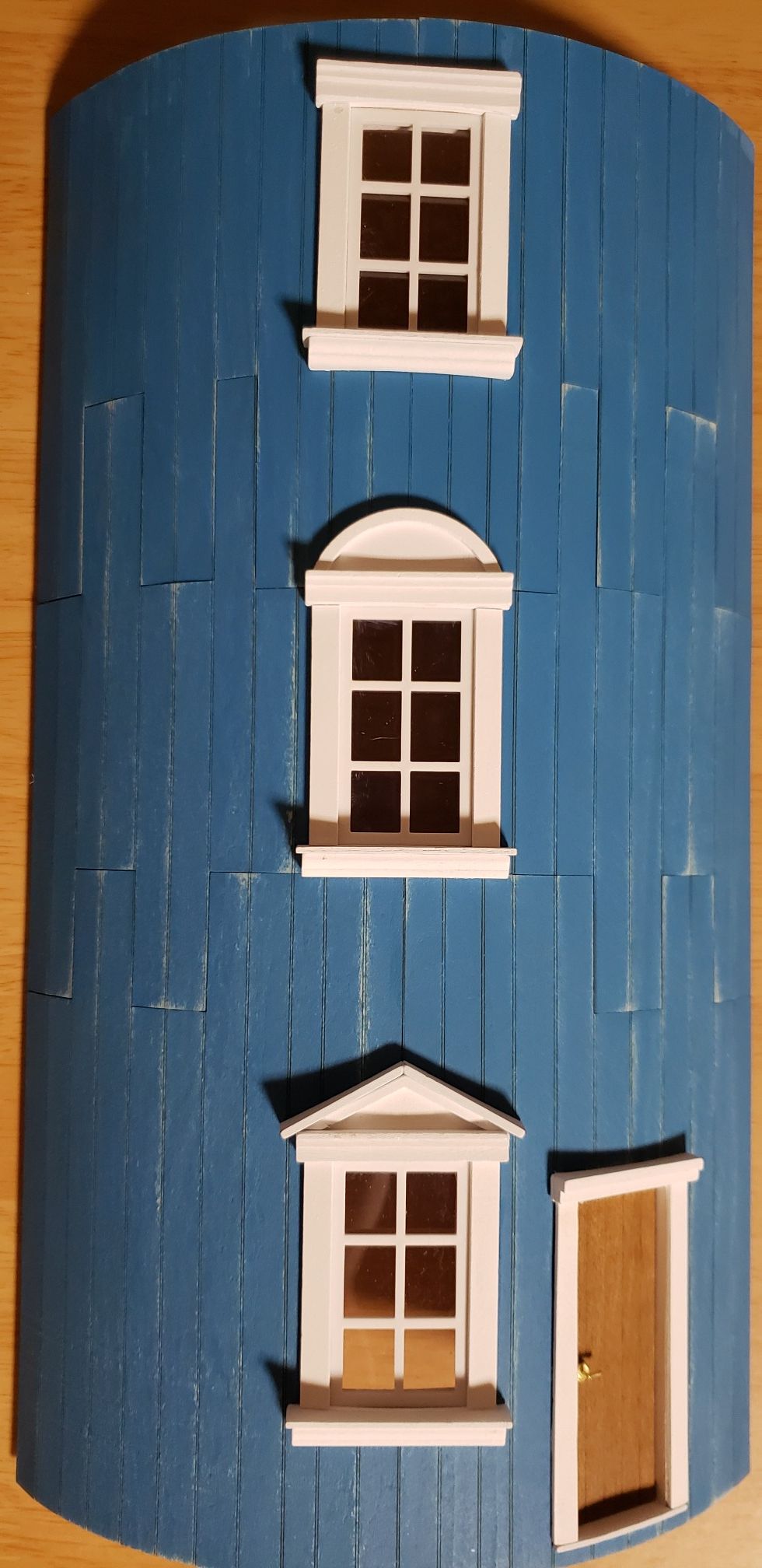 ムーミンハウスをつくる作業 93 94 ゆずめも