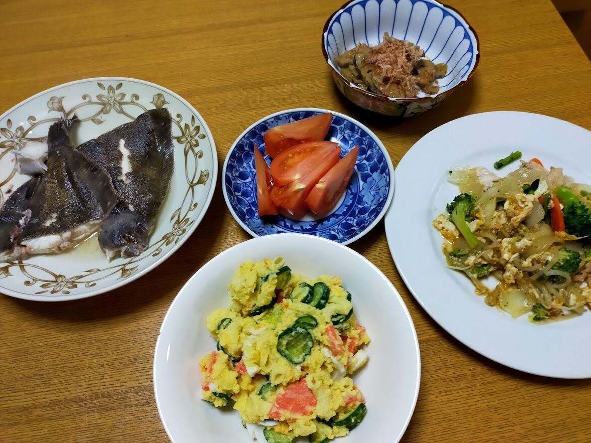 今夜のおかず 日々あくせく
