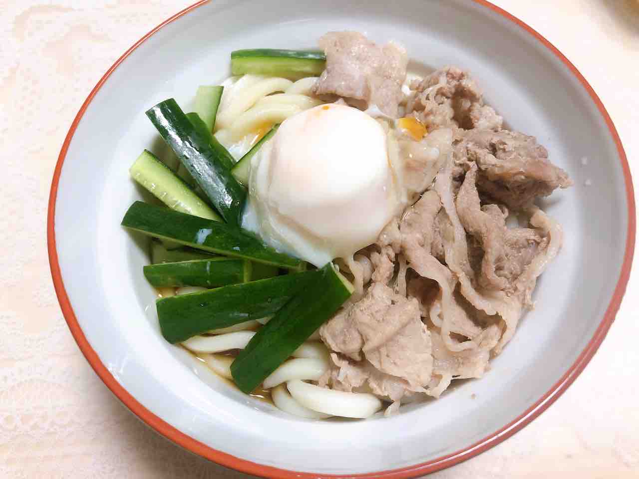 本日の貧乏飯 16円うどん ゆる節始めました 月3万円の節約生活