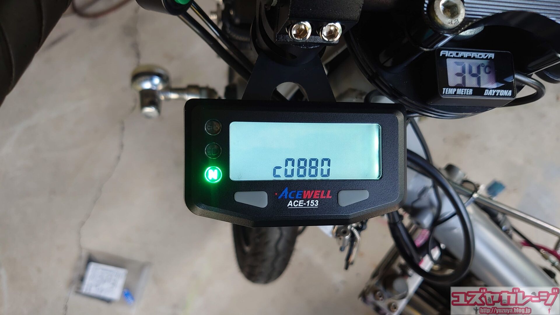 スピードメーター 新品ACEWELLバイクACE-153エースウェル オートバイ Amazon | ACEWELL(エースウェル) 多機能 デジタルメーター ACE