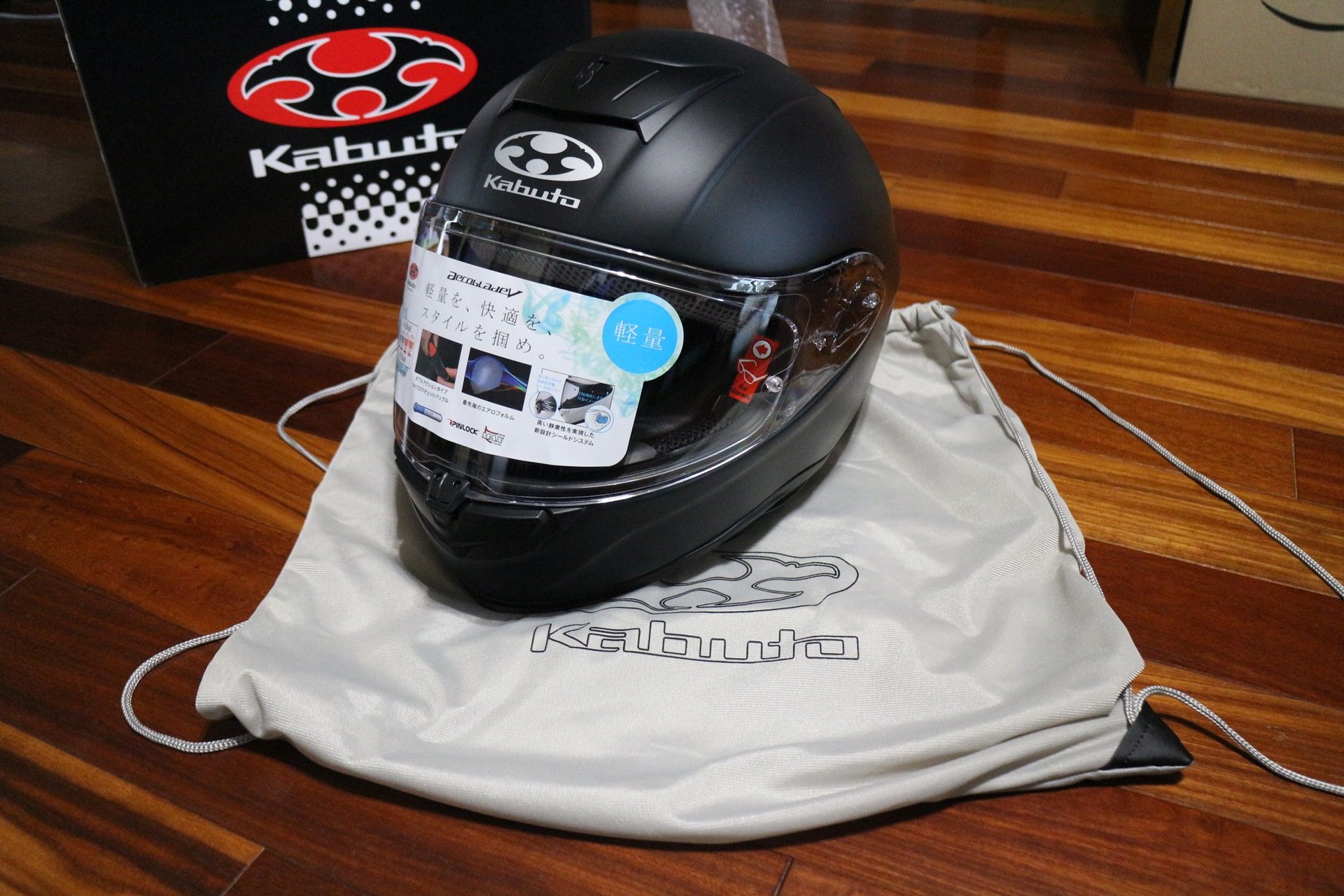 エアブレード5 カブト インカムつき OGK AEROBLADE 5 インカムと