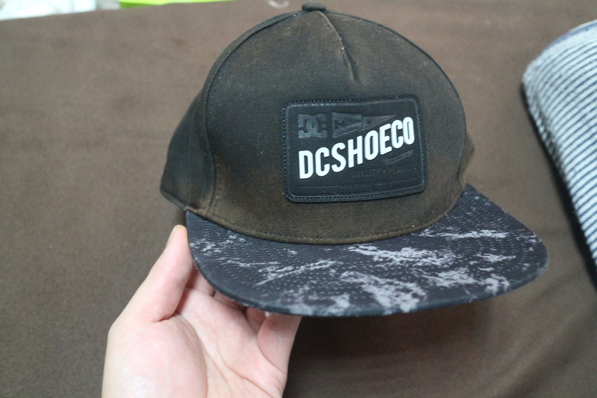 色あせた帽子を1000円で復活させる Yuzuya 柚子家二輪部