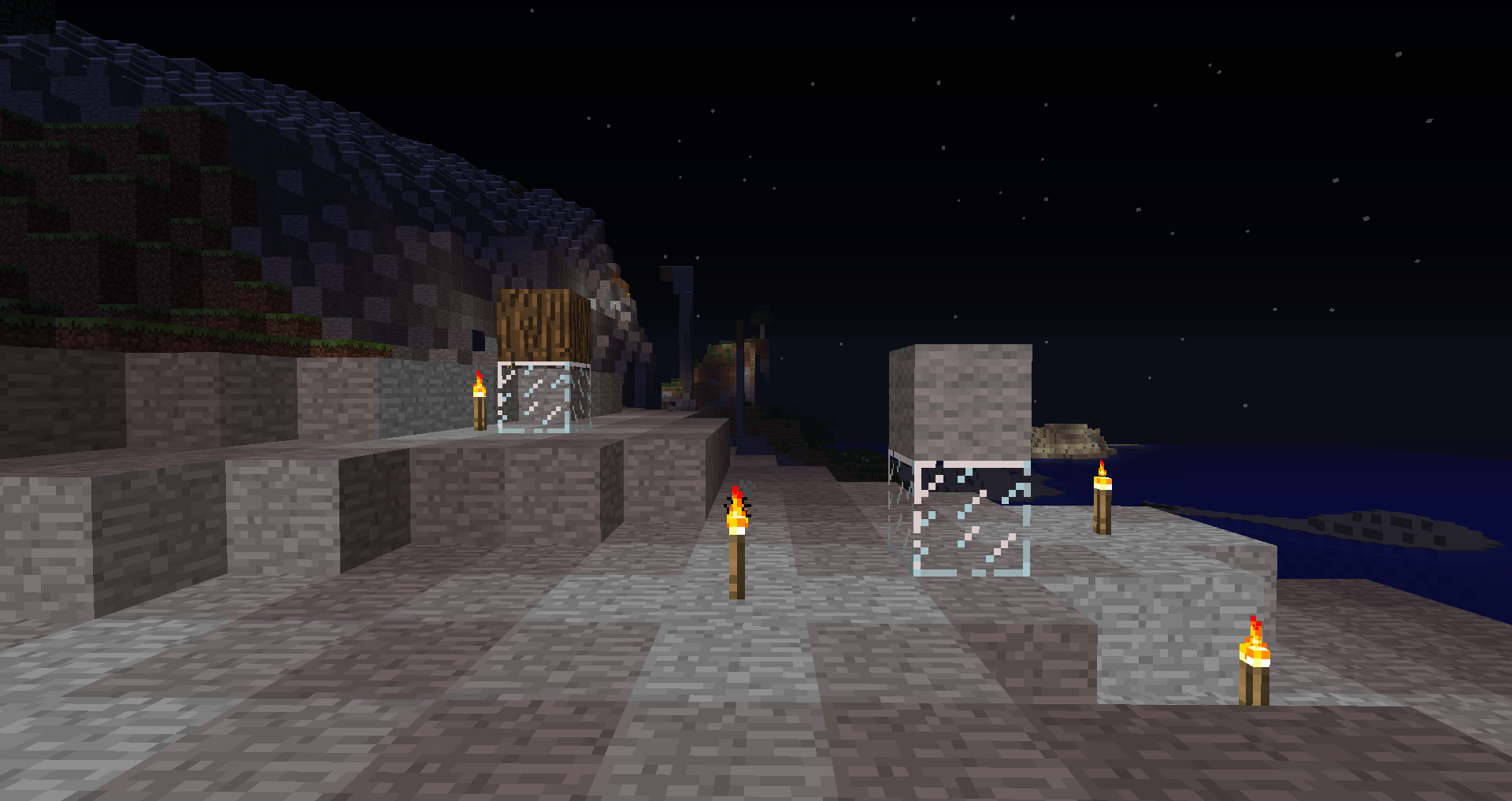 探索 資源ワールドに旧道 その真実に迫る １ 都市クラフターによる雑記帳 Minecraft