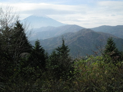11南峰から富士山(ss)