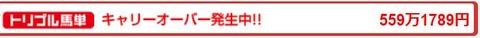 3.19 トリプル馬単キャリーオーバー
