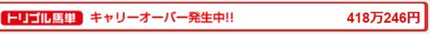 9.19 トリプル馬単キャリーオーバー