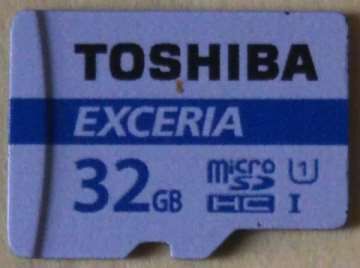Toshiba microSDHC