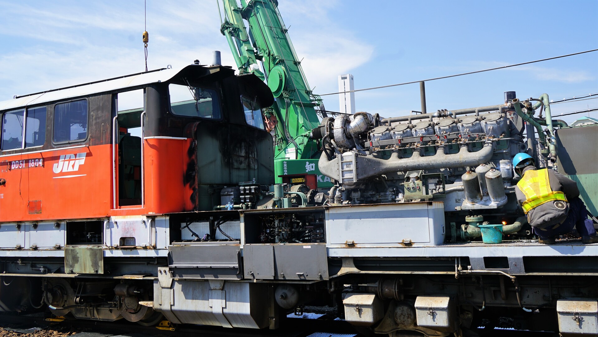 【はちみつレモン】JR貨物 銘板　DD51-1804号機 はちみつレモン】JR貨物 銘板 DD51-1804号機 愛知機DD51（関西