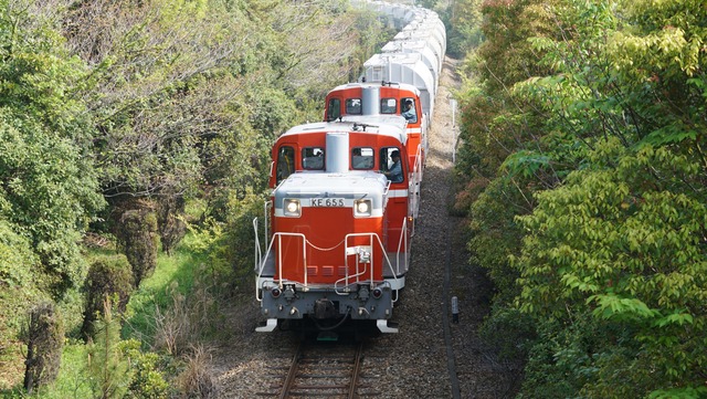 衣浦臨海鉄道 KE65重連 : Rail Scope