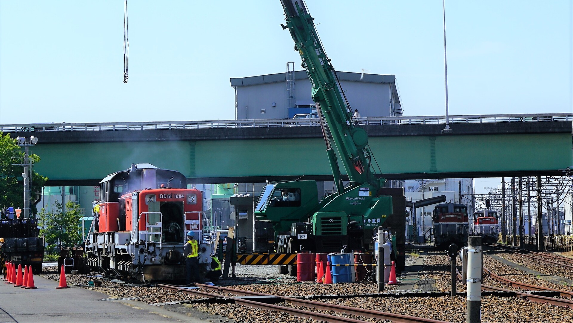 ついに解体DD51-1804 : Rail Scope