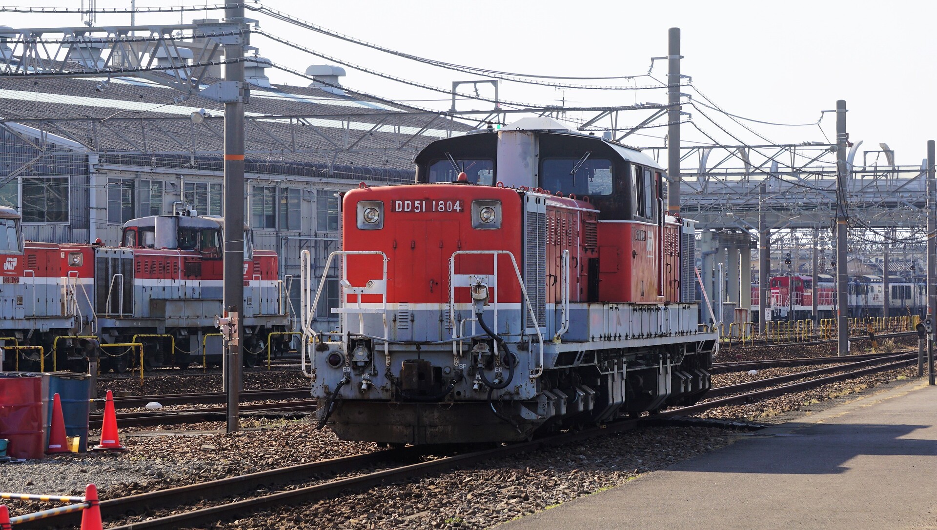 【はちみつレモン】JR貨物 銘板　DD51-1804号機 はちみつレモン】JR貨物 銘板 DD51-1804号機 はちみつレモン】JR