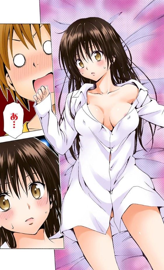 古手川唯の裸ワイシャツエロ画像 ToLOVEるとらぶるダークネス4話3