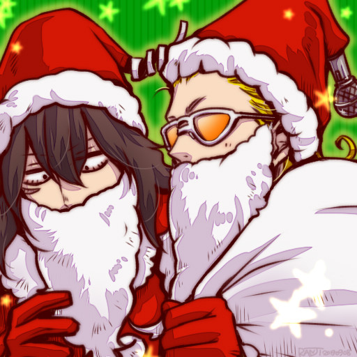 キャラクターグッズ ヒロアカ メリれ！クリスマス！ 缶バッジ 相澤消太