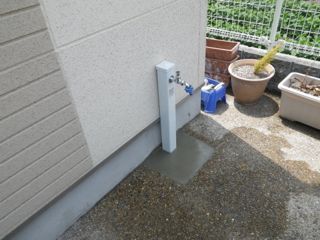 池田市にて立水栓を設置しました 豊中市 吹田市 箕面市 伊丹市 茨木市の外構 植木屋 サカエ造園土木の現場日誌 池田市にて立水栓を設置しました 豊中市 吹田市 箕面市 伊丹市 茨木市の外構 植木屋 サカエ造園土木の現場日誌