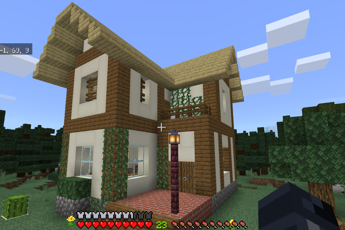 マインクラフトでuoのtwo Story Villaっぽいものをつくってみた S Abine マインクラフトでuoのtwo Story Villaっぽいものをつくってみた S Abine