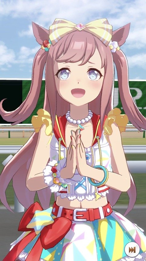 アグネスデジタル勝利ポーズ