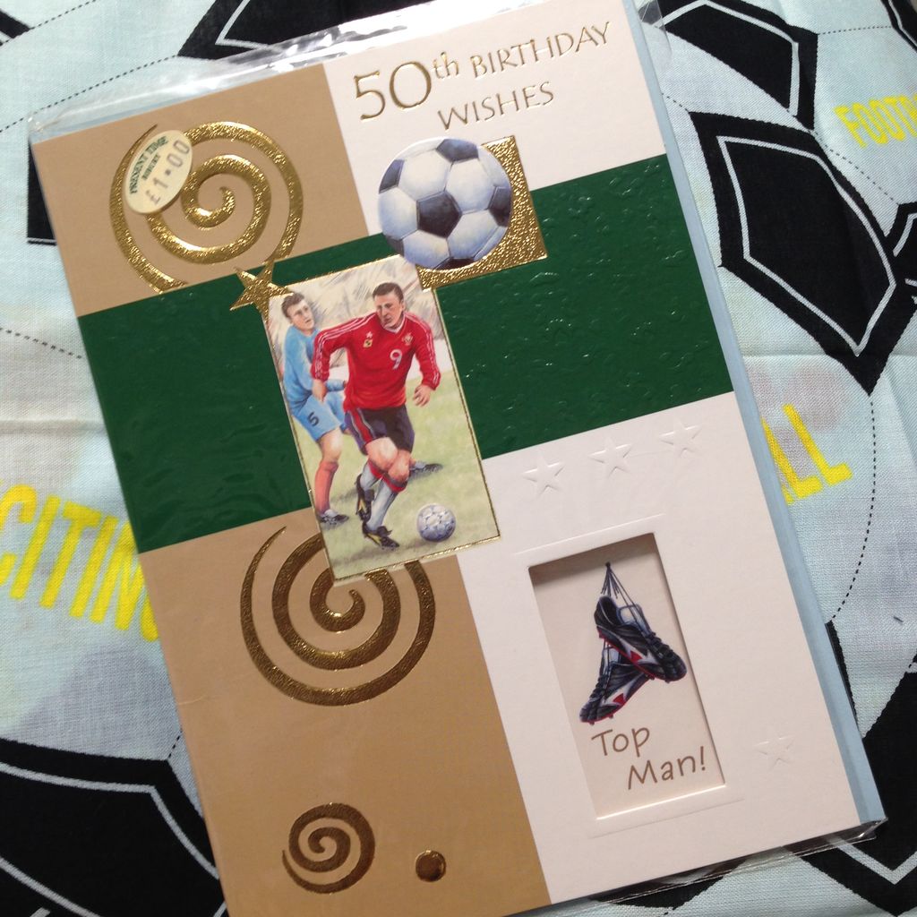 イギリスのバースデーサッカーカードのおはなし 雑貨パトロール