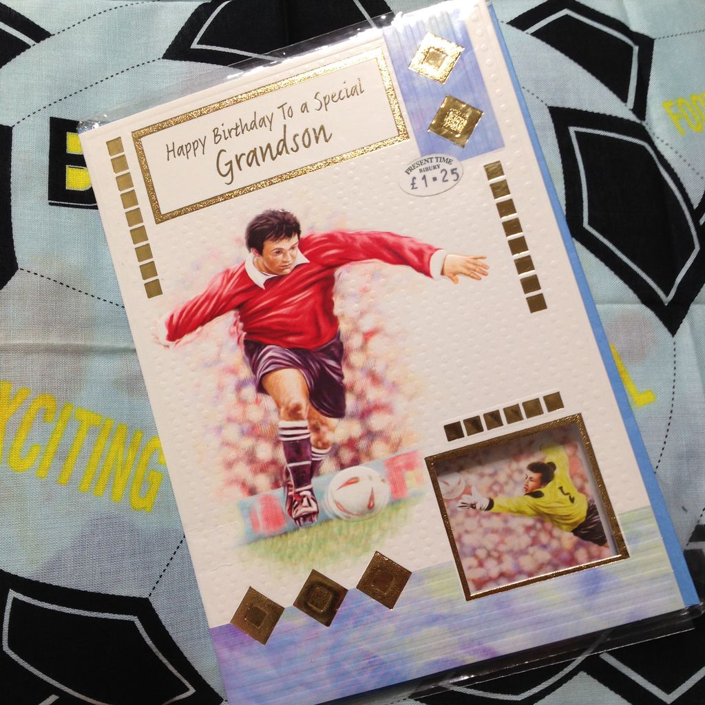 イギリスのバースデーサッカーカードのおはなし 雑貨パトロール