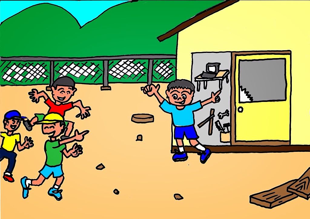 終業式の生徒指導はイラストで ザッキンチョ